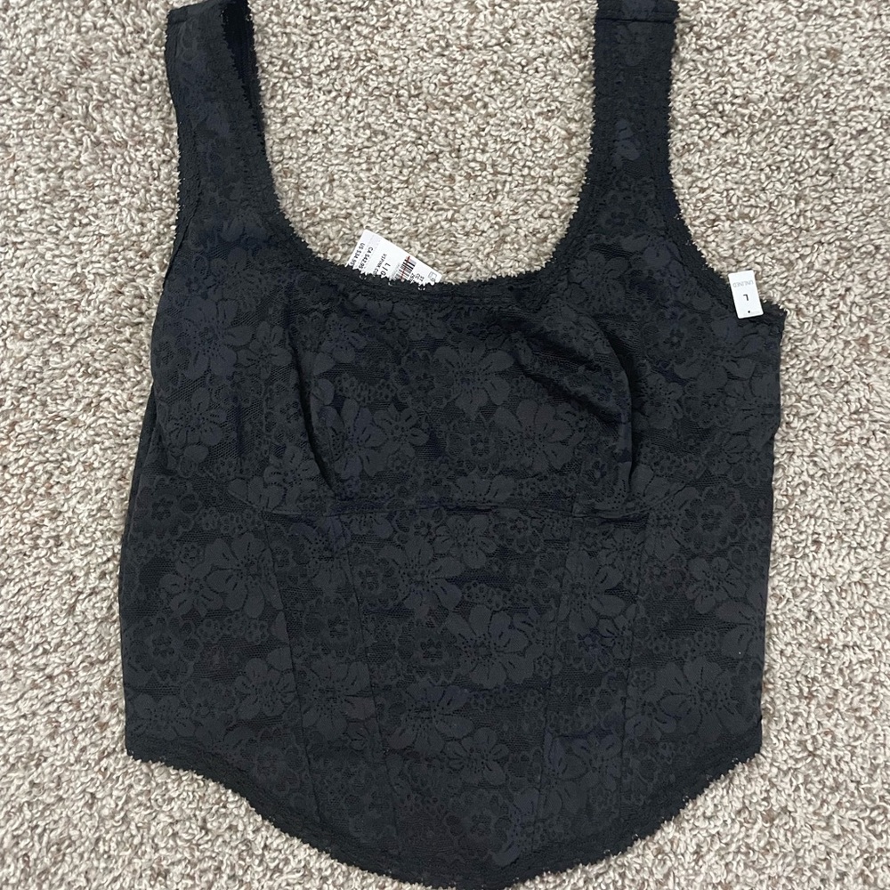 NWT Victoria Secret PINK Lace Corset Top